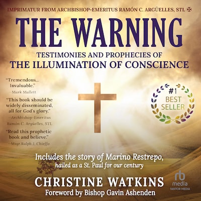 The Warning – omslag til lydbogen af Christine Watkins, Bishop Gavin Ashenden