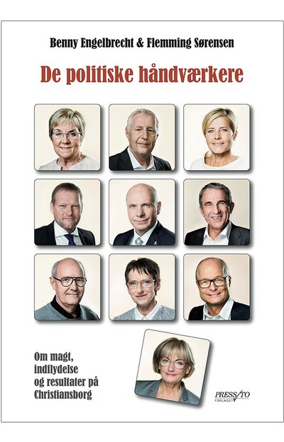 De politiske håndværkere – omslag til lydbogen af Flemming Sørensen, Benny Engelbrecht
