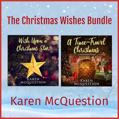 The Christmas Wishes Bundle – omslag til lydbogen af Karen McQuestion