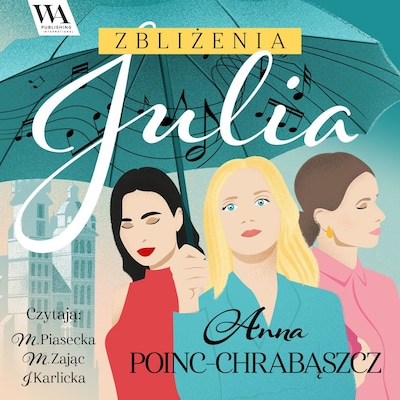 Zbliżenia. Julia – okładka audiobooka, autor Anna Poinc-Chrabąszcz