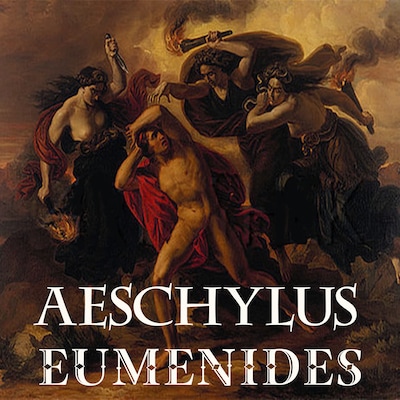 Eumenides – omslag til lydbogen af Aeschylus