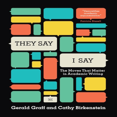 They Say, I Say – omslag til lydbogen af Cathy Birkenstein, Gerald Graff