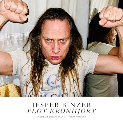 Flot kronhjort – omslag til lydbogen af Jo Brand, Jesper Binzer