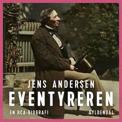 Eventyreren – omslag til lydbogen af Jens Andersen