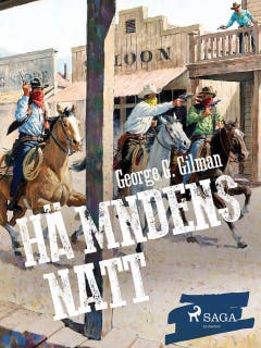 Hämndens natt – omslag till ljudboken av George G. Gilman