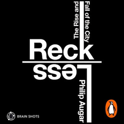 Reckless Brain Shot – omslag til lydbogen af Philip Augar