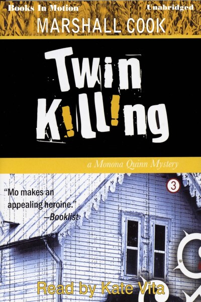 Twin Killing – omslag til lydbogen af Marshall Cook