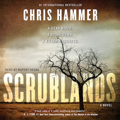 Scrublands – omslag til lydbogen af Chris Hammer