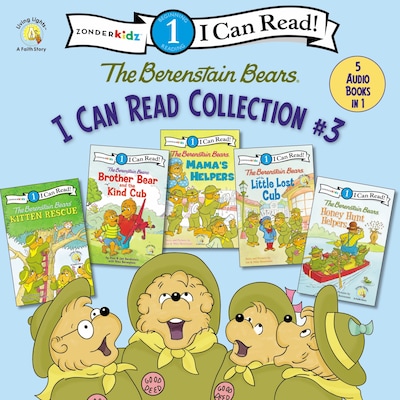 The Berenstain Bears I Can Read Collection #3 – omslag til lydbogen af Zondervan