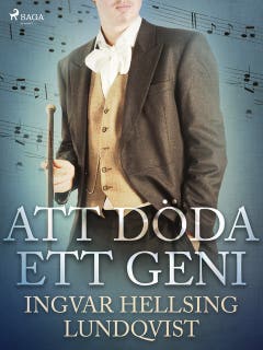 Att döda ett geni – omslag till ljudboken av Ingvar Hellsing Lundqvist