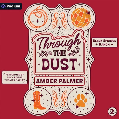 Through the Dust – omslag til lydbogen af Amber Palmer