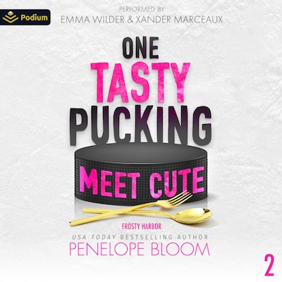 One Tasty Pucking Meet Cute – omslag til lydbogen af Penelope Bloom