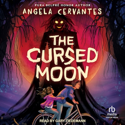 The Cursed Moon – omslag til lydbogen af Angela Cervantes