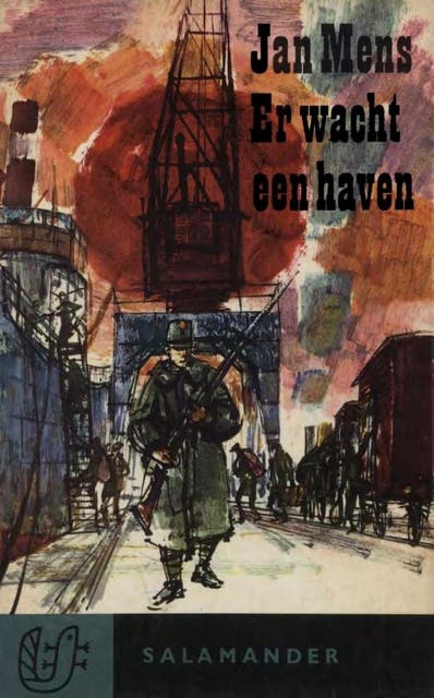 Er wacht een haven – omslag van het luisterboek van Jan Mens
