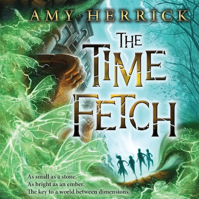 The Time Fetch – omslag til lydbogen af Amy Herrick