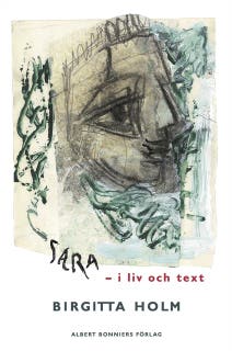 Sara : i liv och text – omslag till ljudboken av Birgitta Holm