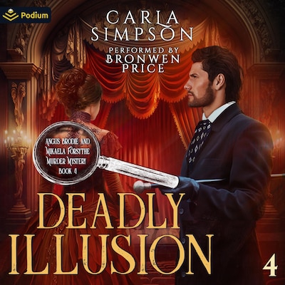 Deadly Illusion – omslag til lydbogen af Carla Simpson