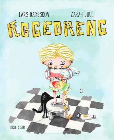 Æggedreng – omslag til lydbogen af Lars Daneskov