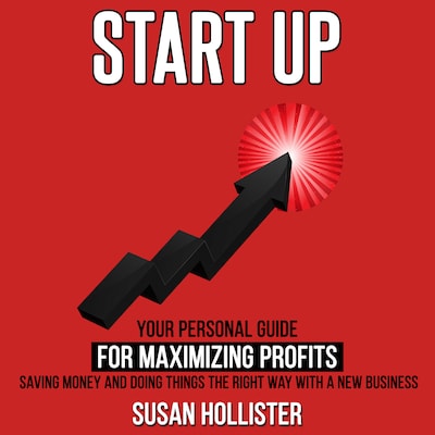 Startup – omslag til lydbogen af Susan Hollister