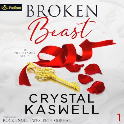 Broken Beast – omslag til lydbogen af Crystal Kaswell