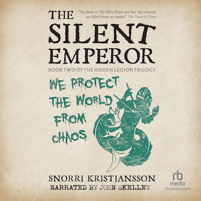 The Silent Emperor – omslag til lydbogen af Snorri Kristjansson