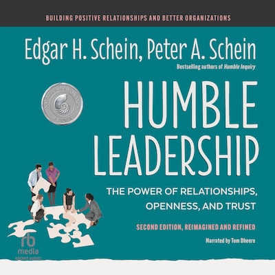 Humble Leadership, Second Edition – omslag til lydbogen af Edgar H. Schein, Peter A. Schein
