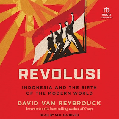 Revolusi – omslag til lydbogen af David van Reybrouck