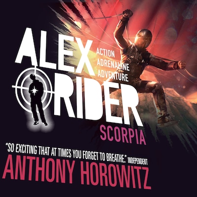 Scorpia – omslag til lydbogen af Anthony Horowitz