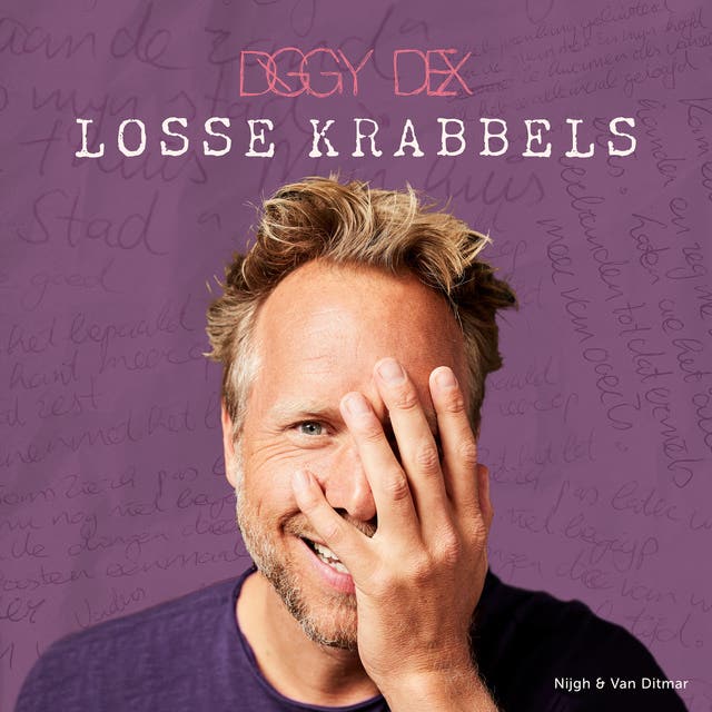 Losse krabbels – omslag van het luisterboek van Diggy Dex
