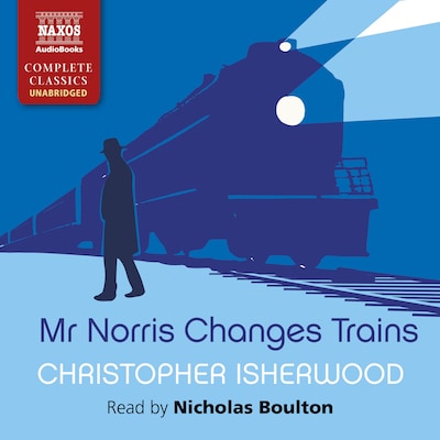 Mr Norris Changes Trains – omslag til lydbogen af Christopher Isherwood
