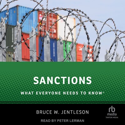 Sanctions – omslag til lydbogen af Bruce W. Jentleson