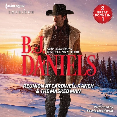 Reunion at Cardwell Ranch / The Masked Man – omslag til lydbogen af B.J. Daniels
