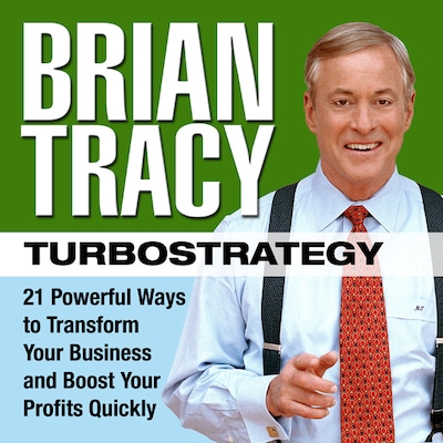 TurboStrategy – omslag til lydbogen af Brian Tracy