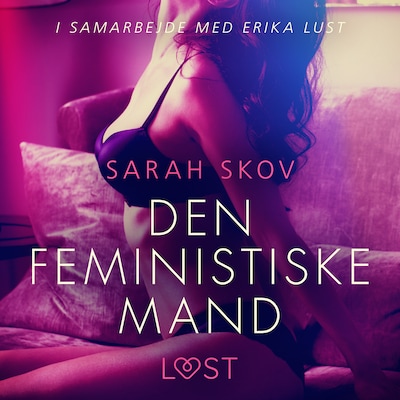 Den feministiske mand – omslag til lydbogen af Sarah Skov