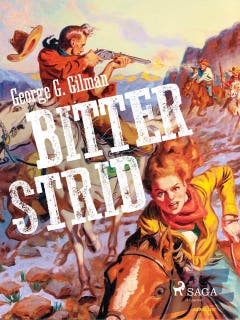 Bitter strid – omslag till ljudboken av George G. Gilman