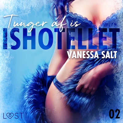 Ishotellet 2: Tunger af is - erotisk novelle – omslag til lydbogen af Vanessa Salt
