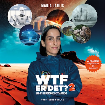 WTF er det? Bog 2 – omslag til lydbogen af Maria Jarjis