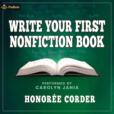 Write Your First Nonfiction Book – omslag til lydbogen af Honorée Corder