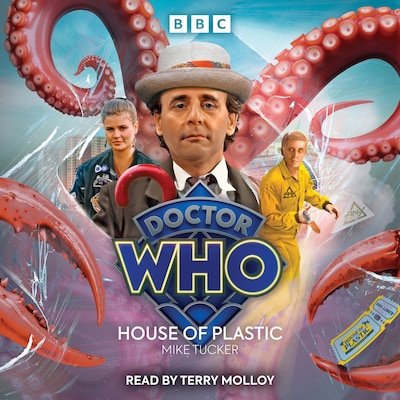 Doctor Who: House of Plastic – omslag til lydbogen af Mike Tucker