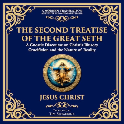 The Second Treatise of the Great Seth – omslag til lydbogen af Tim Zengerink, Jesus Christ (Gnostic Tradition)