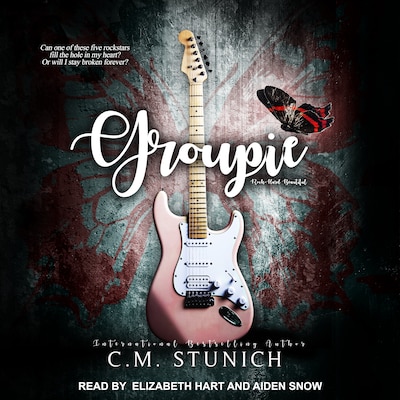 Groupie – omslag til lydbogen af C.M. Stunich