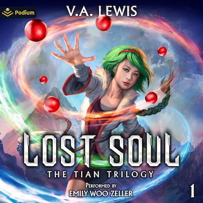 Lost Soul: A LitRPG Cultivation Series – omslag til lydbogen af V.A. Lewis