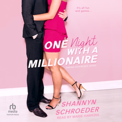 One Night With A Millionaire – omslag til lydbogen af Shannyn Schroeder