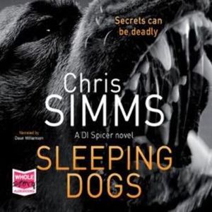 Sleeping Dogs – okładka audiobooka, autor Chris Simms