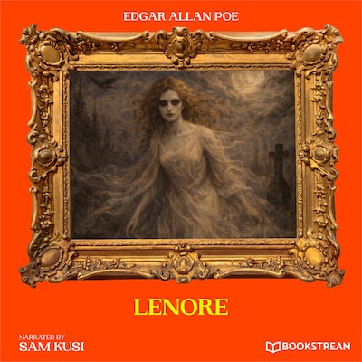Lenore – omslag til lydbogen af Edgar Allan Poe