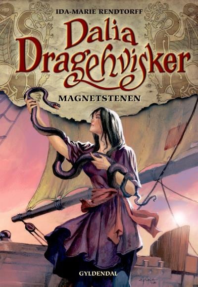 Dalia Dragehvisker 2 - Magnetstenen – omslag til lydbogen af Ida-Marie Rendtorff