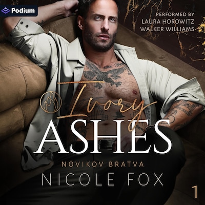 Ivory Ashes – omslag til lydbogen af Nicole Fox