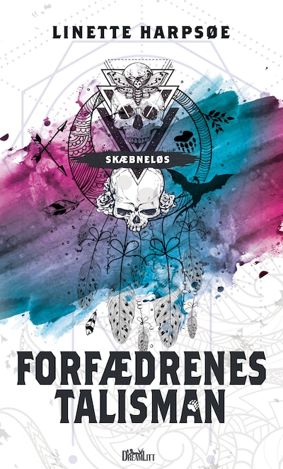 Forfædrenes talisman - Skæbneløs 1 – omslag til lydbogen af Linette Harpsøe