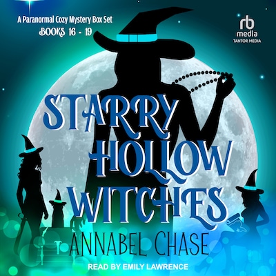 Starry Hollow Witches – omslag til lydbogen af Annabel Chase