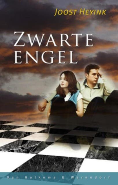 Zwarte engel – omslag van het luisterboek van Joost Heyink